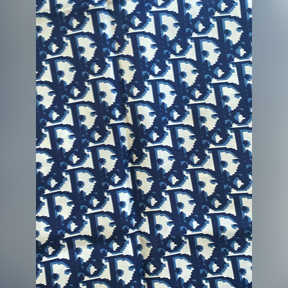 MITZAH DIOR OBLIQUE SILK NECKERCHIEF - Picture 5 of 11